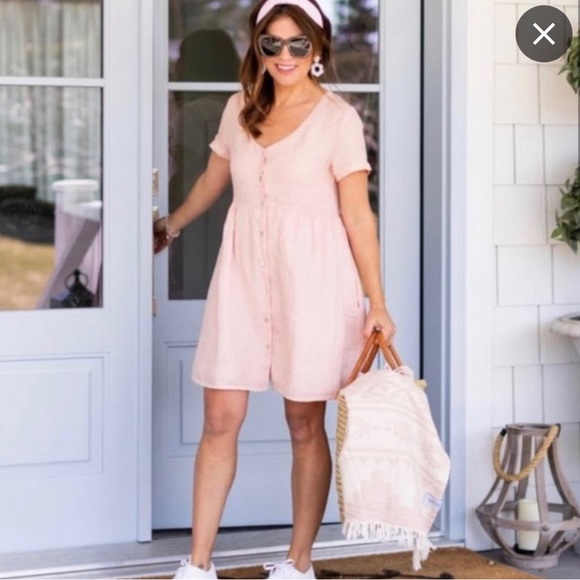 Priv x Jillian Harris Linen Dress - Picture 9 of 10